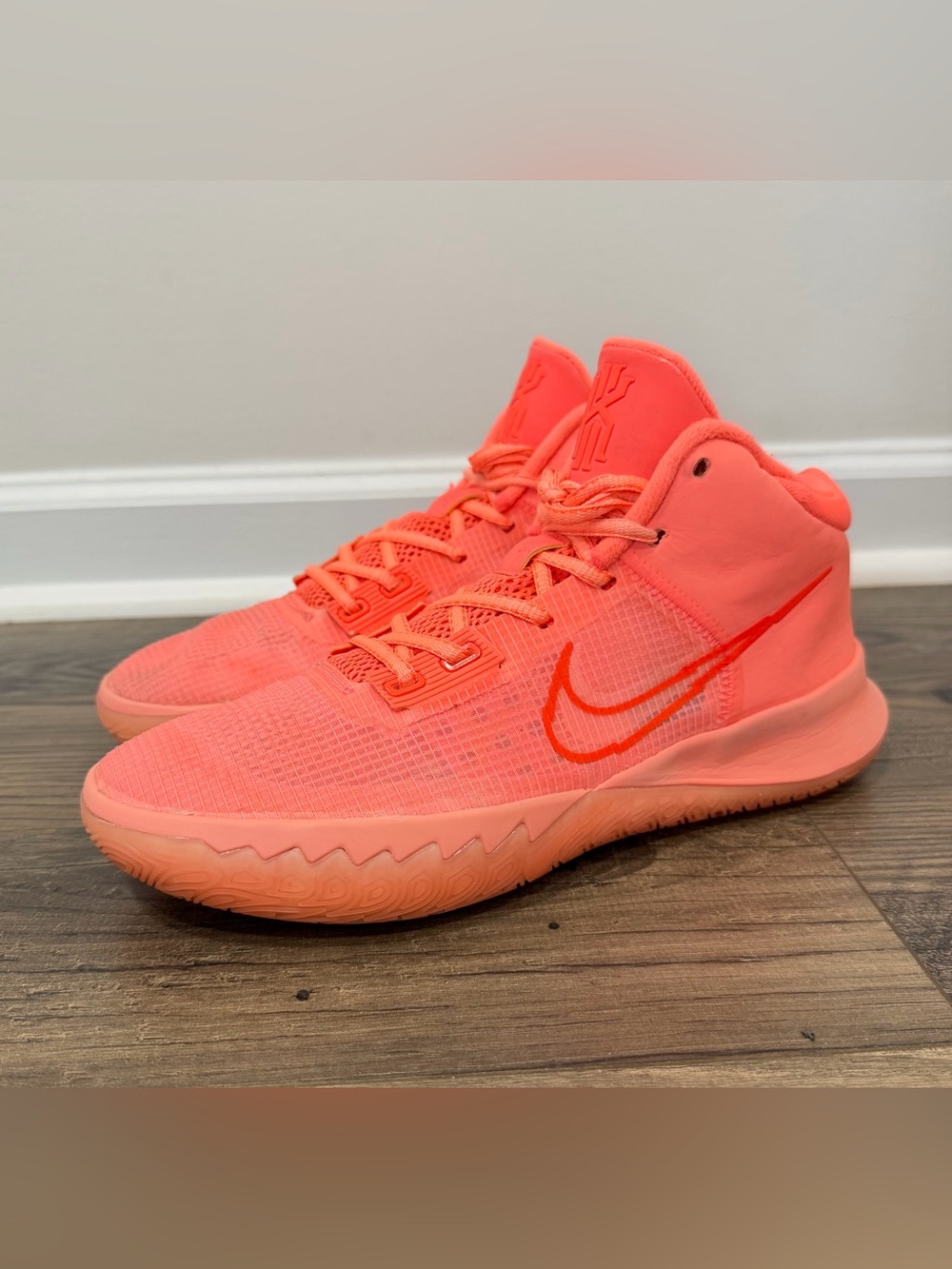 Nike Kyrie Flytrap 4 Bright Mango Basketball Shoes 9.5